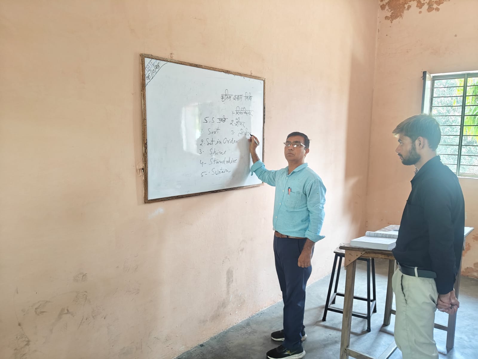 Theory class &mdash; the 5S system and artificial-respiration methods